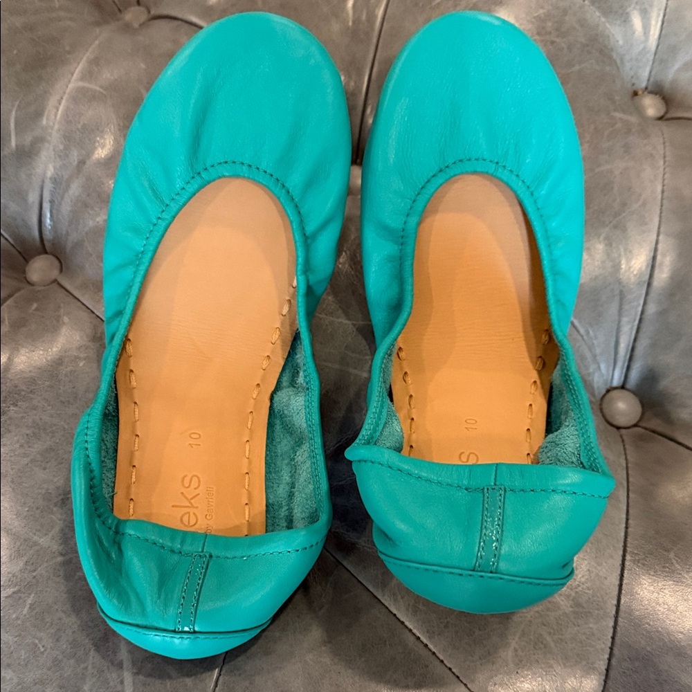 Tieks “Tieks Blue” Ballet Flats - Size 10 Brand New!!